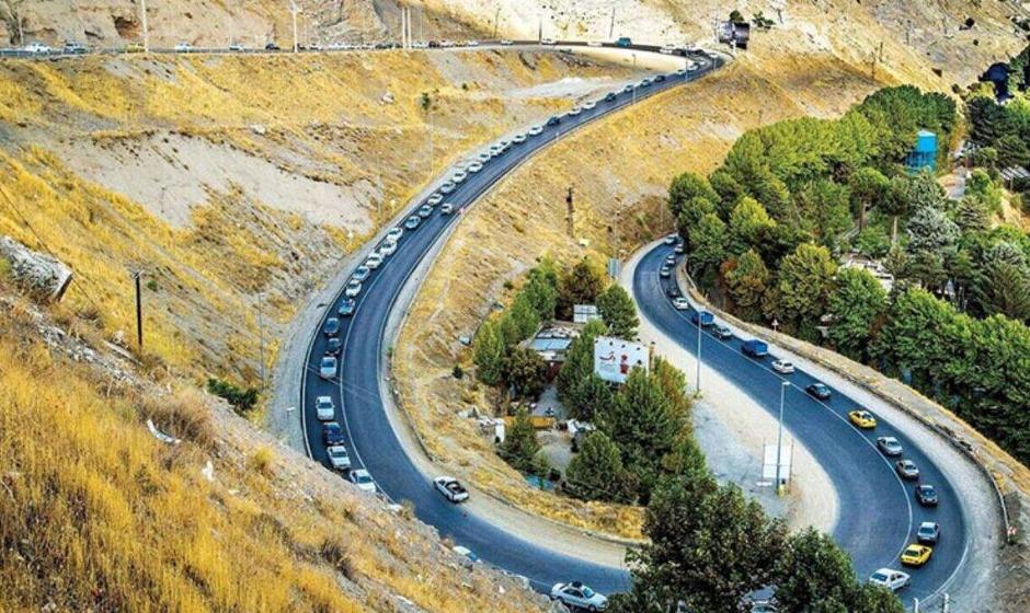 تردد به شمال از جاده چالوس تا اطلاع بعدی ممنوع شد