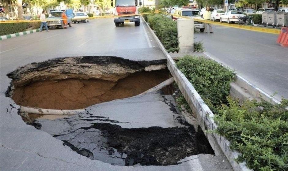 ۳ منطقه تهران در معرض خطر فرونشست زمین