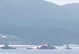 اولین حمله اوکراین به بندر مهم روسیه / توقف حرکت کشتی ها