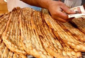 افزایش بیش از ۴۰ درصدی قیمت نان «در ۱۵ استان ایران»