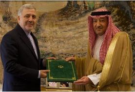 پیام رئیسی به سران عربستان