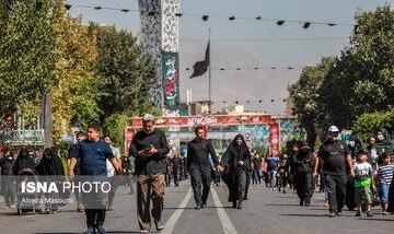 ممنوعیت‌ها و محدودیت‌های ترافیکی راهپیمایی جاماندگان اربعین در تهران