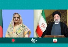 پیام ابراهیم رئیسی به شیخ حسینه واجد