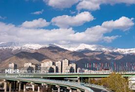 آسمان تهران صاف تا قسمتی ابری/ آخرین وضعیت هوا در استان‌ها