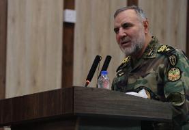 هشدار فرمانده نیروی زمینی ارتش : تهدیدات دشمنان پاسخ دندان شکن دارد