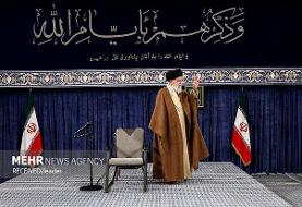 دیدار هزاران نفر از مردم قم با رهبر معظم انقلاب اسلامی