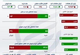 هشتمین روز فرار سرمایه مردم از بورس