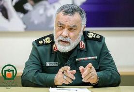 خط و نشان سردار بلندپایه سپاه بری اسرائیل و آمریکا