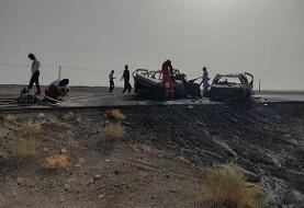 سه کشته و ۱۵ زخمی در تصادف زنجیرهای کرمان