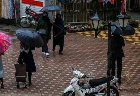 بارش پراکنده طی چهار روز آینده برای تهران