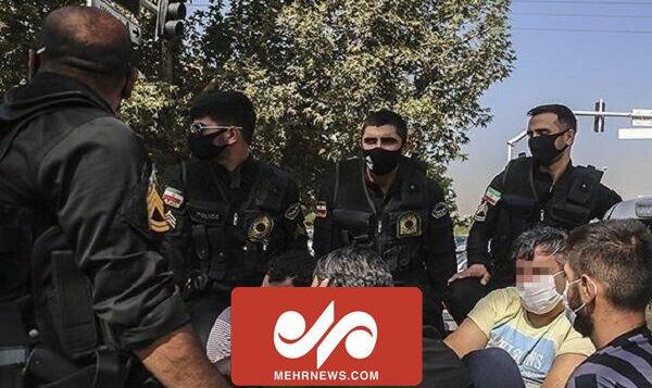فیلم عملیات دستگیری ۲۳۷ از اراذل و اوباش پایتخت