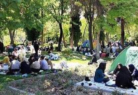 برخورد پلیس با تخلفات ساکن در روز طبیعت