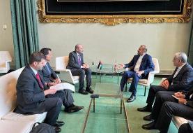 اولین تصویر از دیدار وزاری خارجه ایران و اردن در نیویورک