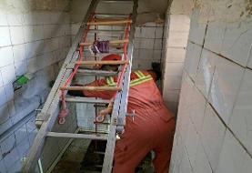 سقوط مرد جوان به چاه ۷ متری در حمام/ عکس