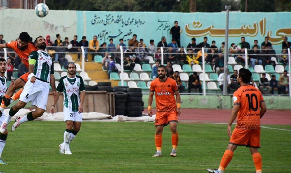 خیبر با اقتدار در آستانه لیگ برتر؛ چادرملو در تعقیب