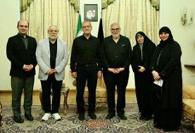 دیدار خانواده امام موسی صدر با پزشکیان