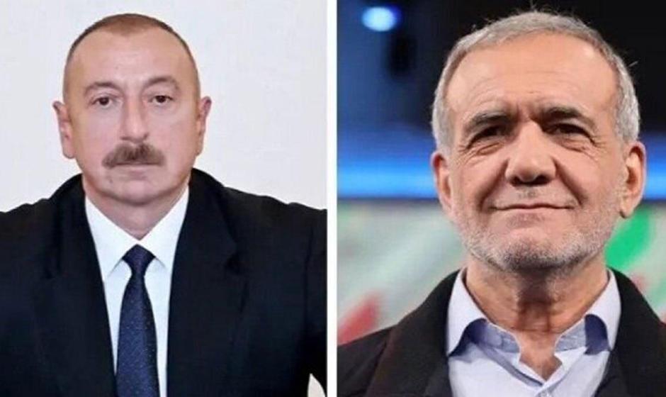 تماس تلفنی پاشینیان و علی‌اف با پزشکیان