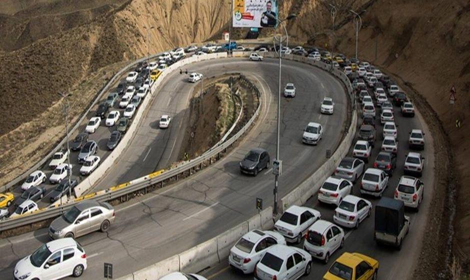 جاده چالوس یکطرفه می‌شود