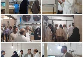 بازدید امیر حیات مقدم  از شرکت بین المللی نفیس کوثر دریا