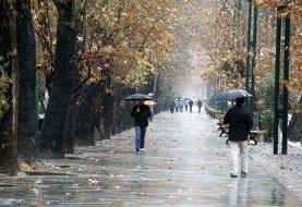رگبار باران در شمال و جنوب شرق کشور