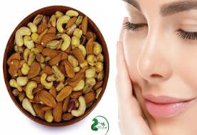 اثر شگفتانگیز ۴ مغز برای چاقی صورت و پرشدن گونهها (زمان+روش مصرف)