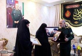 اعطای درجه سپهبدی به شهید علی شادمانی