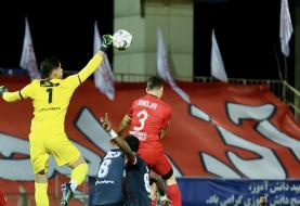 بازی تراکتور و پرسپولیس برنده نداشت