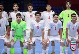 ایران نایبقهرمان فوتسال آسیا شد