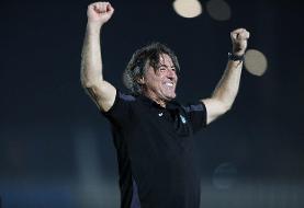 عکس| خوشحالترین سرمربی لیگ ایران؛ مشتهای گره کرده ساپینتو بعد از برد بزرگ