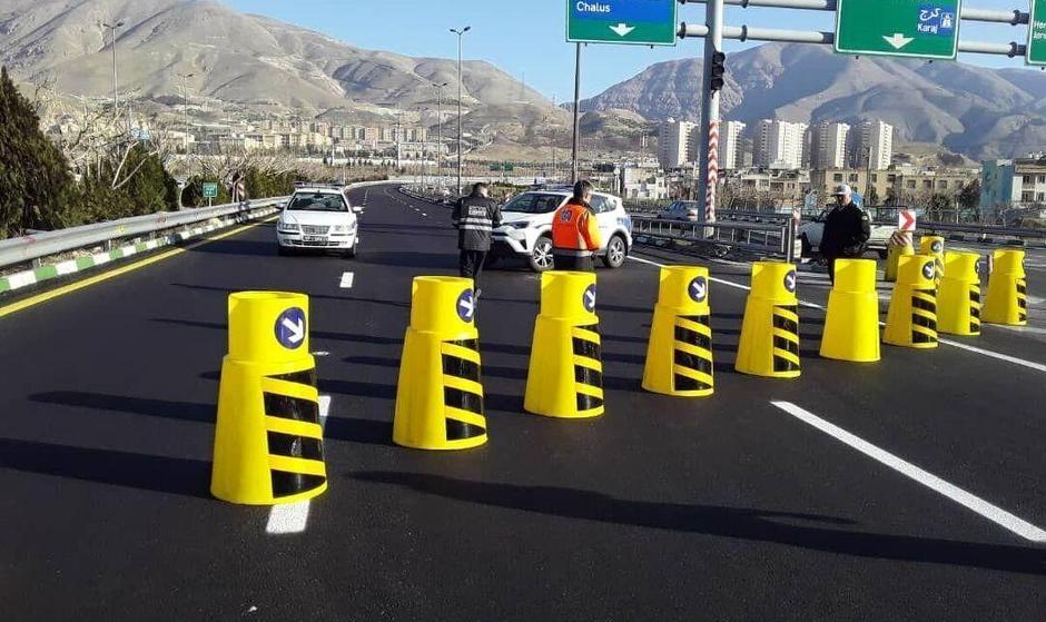 وضعیت ترافیکی جاده‌ها