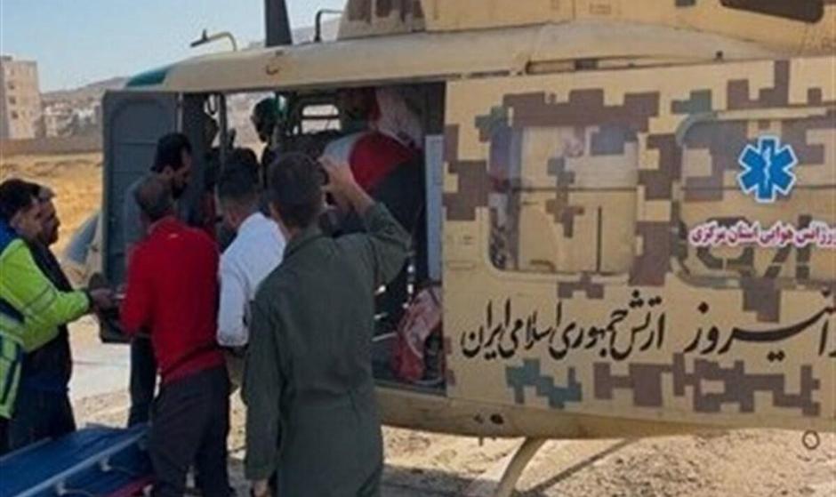 امدادرسانی به حادثه سقوط بالگرد در اشترانکوه به پایان رسید