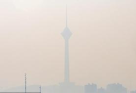 هوای تهران آلوده و در وضعیت نارنجی است