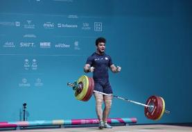 اولین طلای وزنه‌برداری ایران در بازی‌های کشوری اسلامی