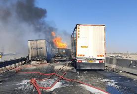 انفجار مرگبار تانکر سوخت در یزد