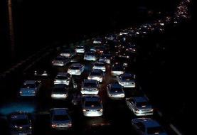 جاده چالوس یکطرفه شد