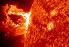 قدرتنمایی خورشید /  بخش‌هایی از زمین در خاموشی رادیویی فرو رفت