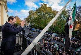 پرچم سوریه در لندن بالا رفت | بازگشایی رسمی سفارت پس از سال‌ها تعطیلی+ ویدئو