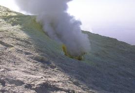 فوران زیبایی از کوه‌های آتشفشانی در ایران