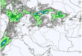 پیش‌بینی هواشناسی تهران: بارش پراکنده از  شنبه