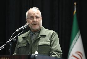 قالیباف: ایران به بزرگترین ذخایر موشک دنیا مجهز است