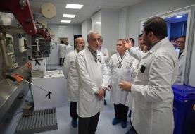 بازدید رئیس سازمان غذا و دارو از شرکت پارس ایزوتوپ