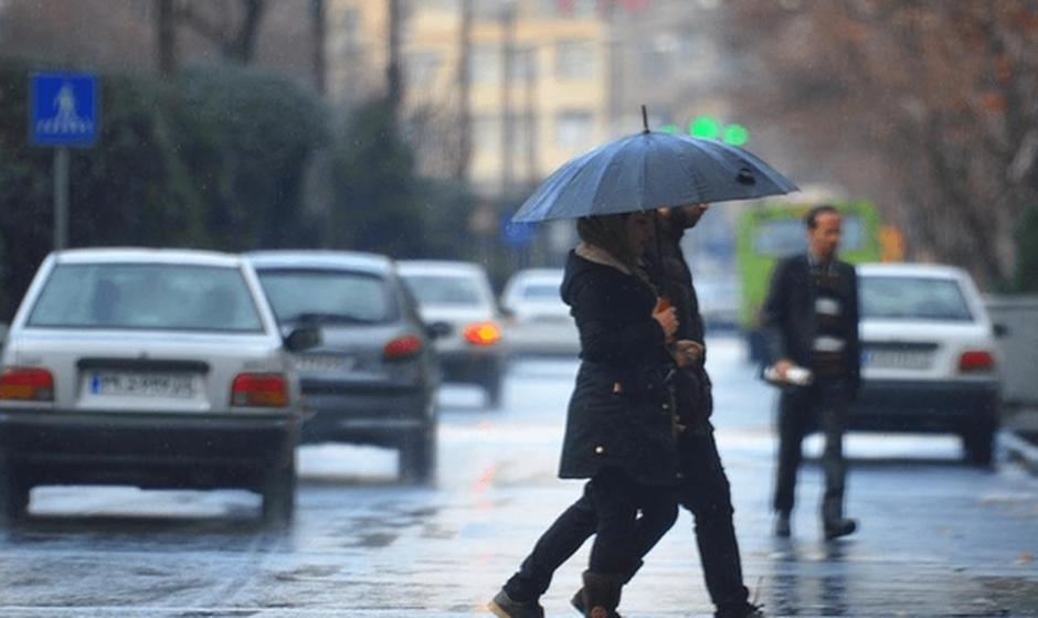 نفوذ سامانه بارشی به تهران از فردا