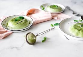 طرز تهیه پاناکوتای چای سبز؛ دسر به سبک ژاپنی