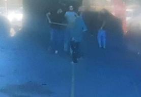 پلیس در تعقیب مهاجم تبر به دست جاده چالوس