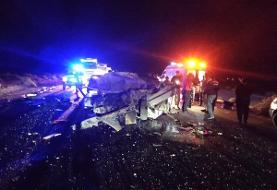 تصادف در محور سیریز- بافق با ۲ کشته