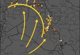 هواشناسی ۱۴۰۴/۰۸/۲۵/ هشدار بارش برف و باران در ۵ استان