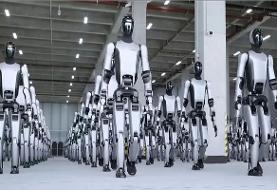 اولین تحویل انبوه ربات‌های انسان‌نما در جهان توسط چین آغاز شد