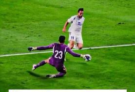 عکس| کری سنگین کنعانی‌زادگان برای اورونوف