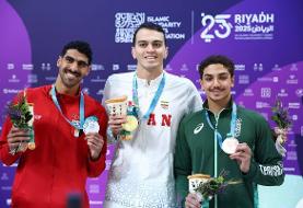 پرواز در آب با سامیار؛  مردی که در غربت برای تمرین کردن، کار می کرد!