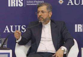 خطیب‌زاده: کانال‌ها میان آمریکا و ایران زیادند، اما پیام قابل اعتنا کم است